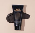 [TREATROOM] The More Black Treatment 310ml - Hair-Toning Black Coating, 5 Peptides for Softness, Nourishes Hair & Scalp with Herbal Extracts - Made in Korea